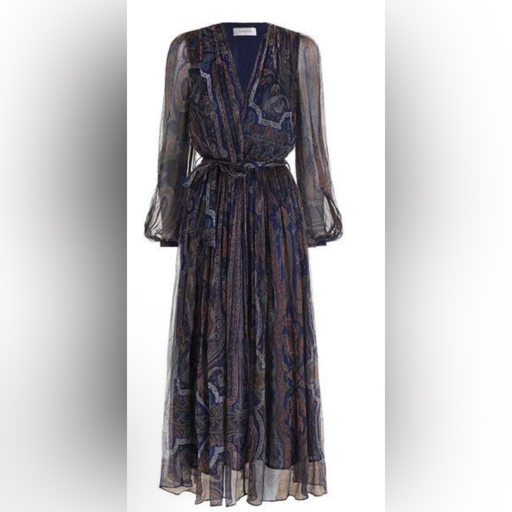 Zimmermann Floral Midi Dress